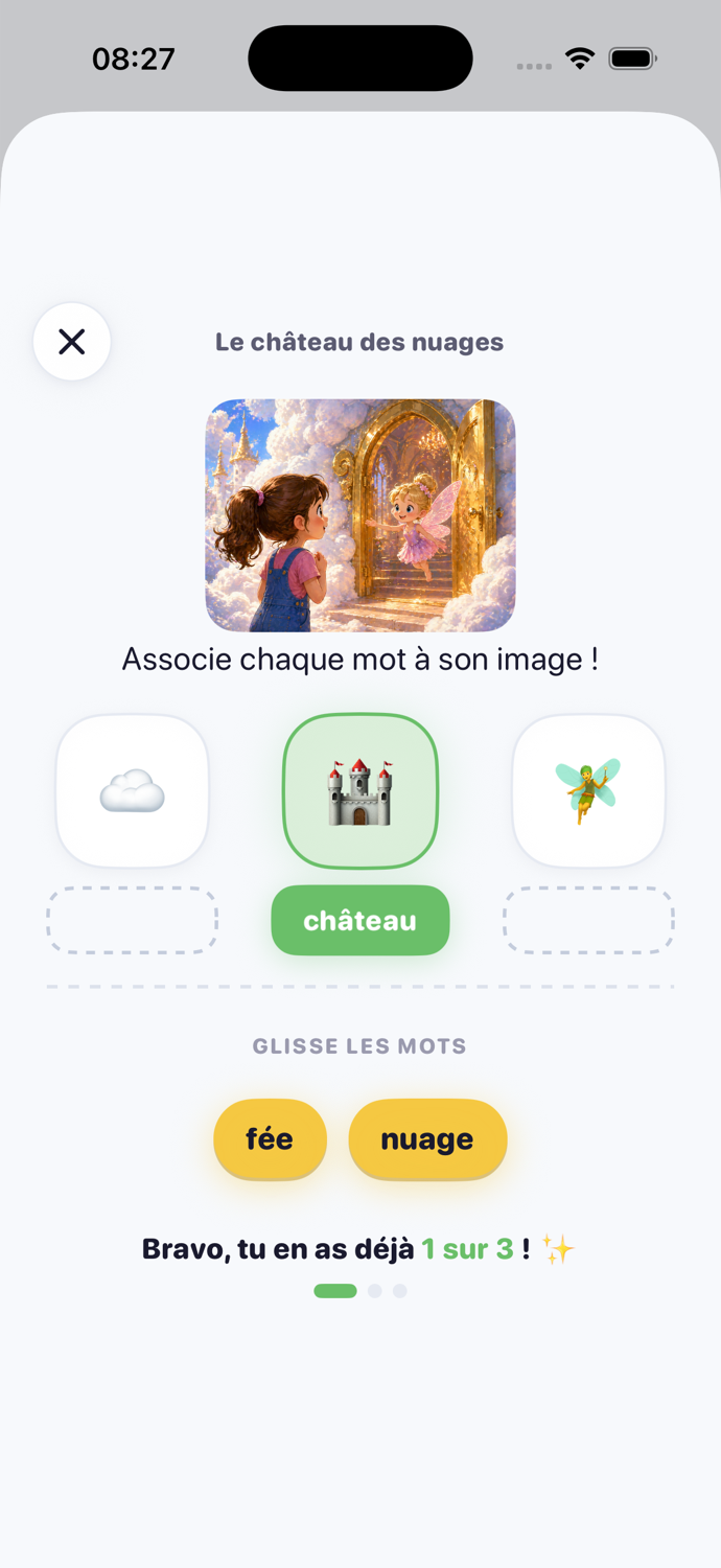 Lilou - Mini-jeu association