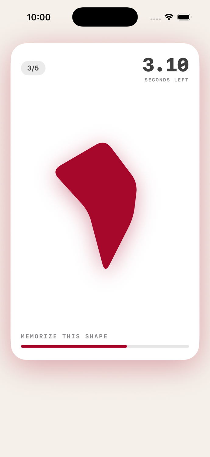 ShapeSnap — Memorize the shape