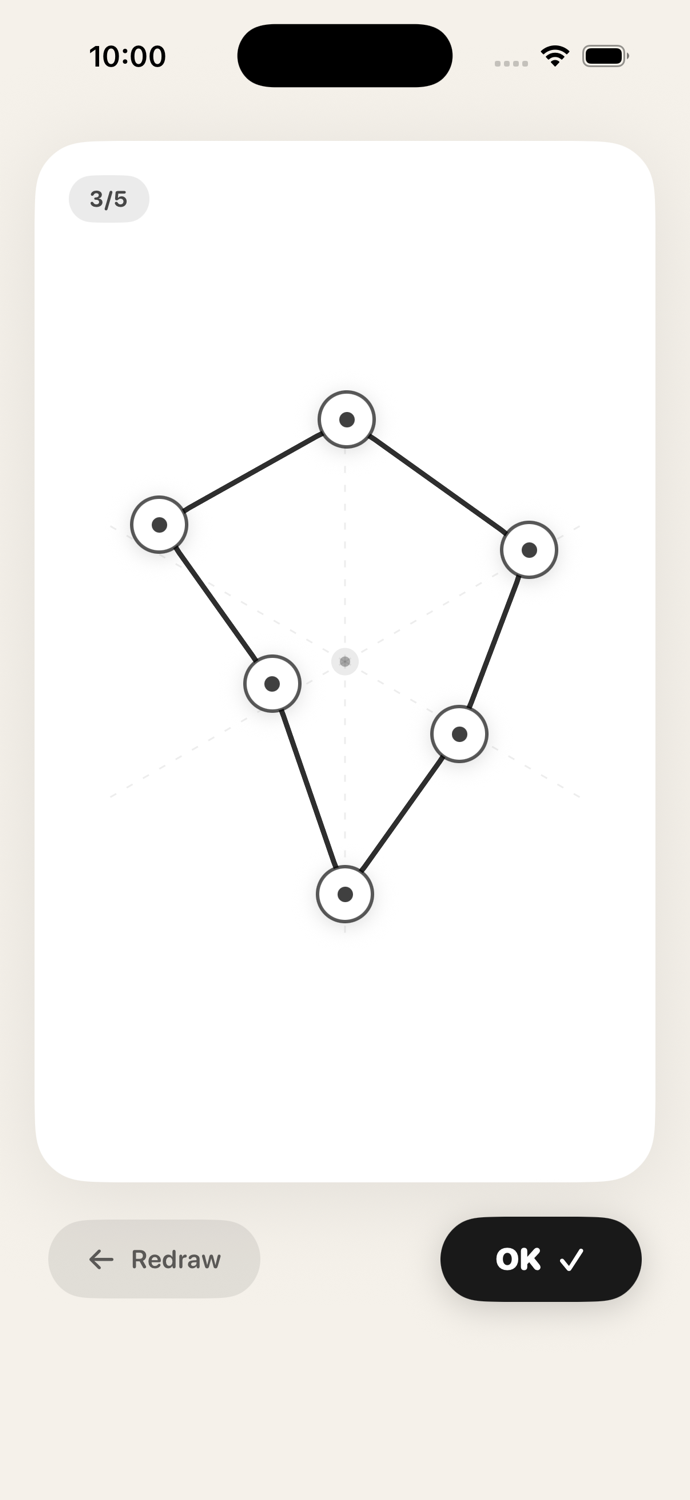 ShapeSnap — Redraw from memory